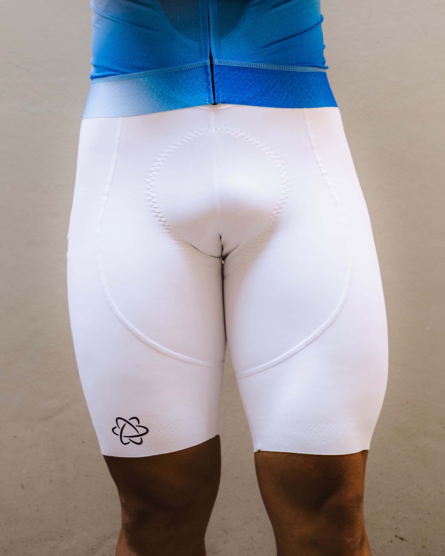 White Bib Shorts